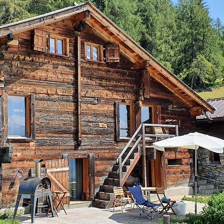 Chalet Biene - Swiss Alp Chalet With Sauna And Jacuzzi Ulrichen Exterior photo