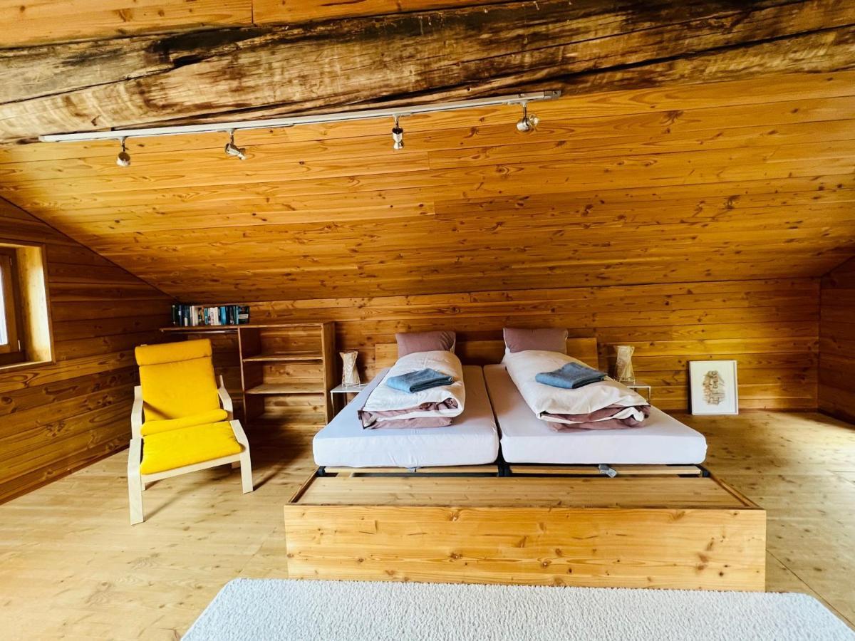 Chalet Biene - Swiss Alp Chalet With Sauna And Jacuzzi Ulrichen Exterior photo